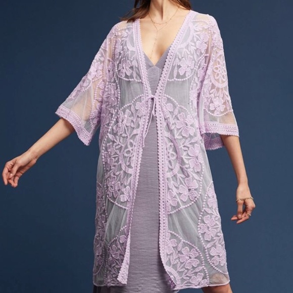 Anthropologie Other - NWT Anthropologie Lilac Kimono